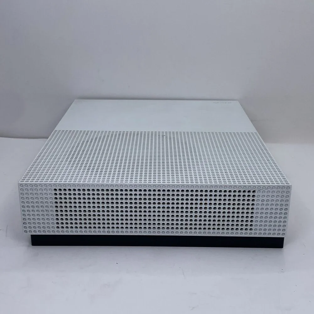 White Microsoft Xbox One S 1681 1TB Home Gaming System Console Only